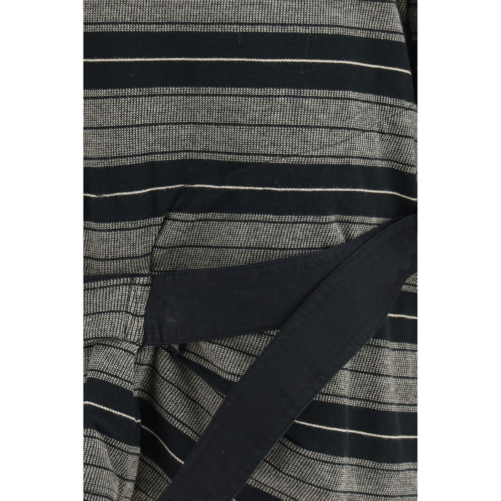 Marant Etoile Gray Cotton Casual Dress