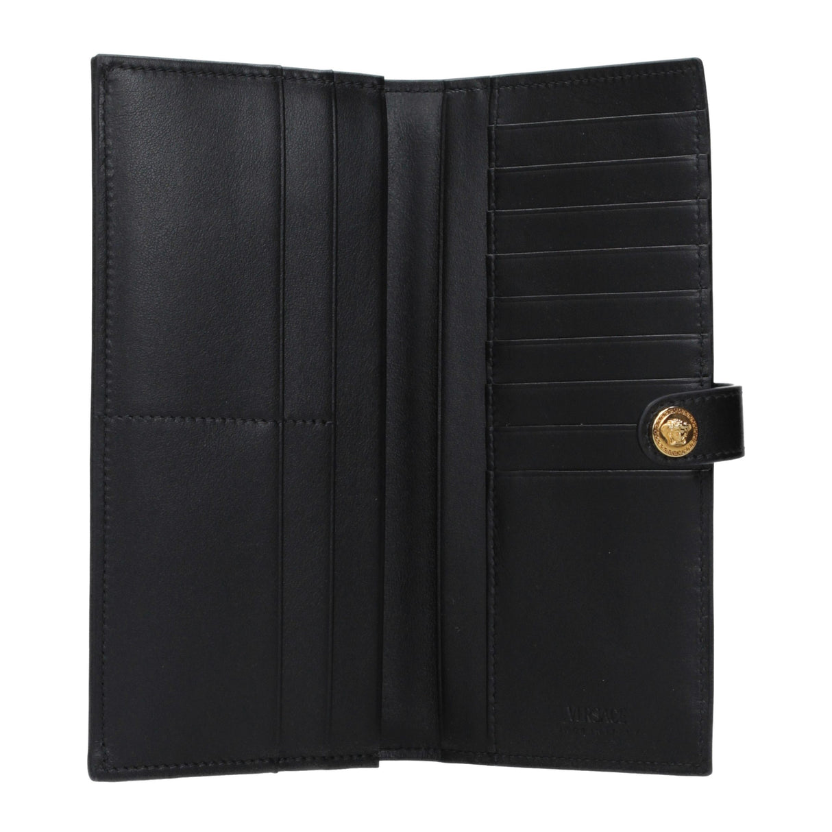 Versace Black Leather Wallet