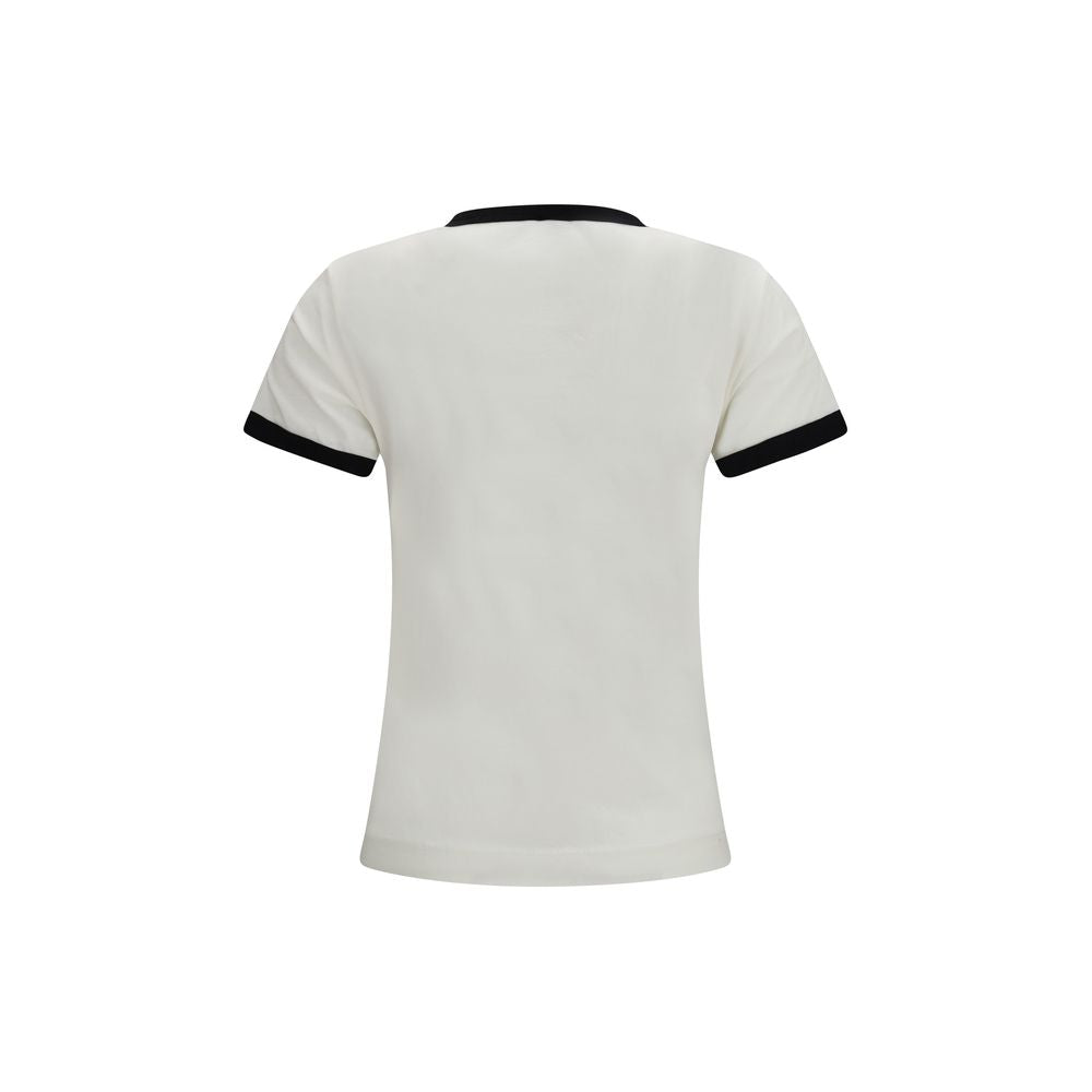 PINKO White Cotton T-Shirt