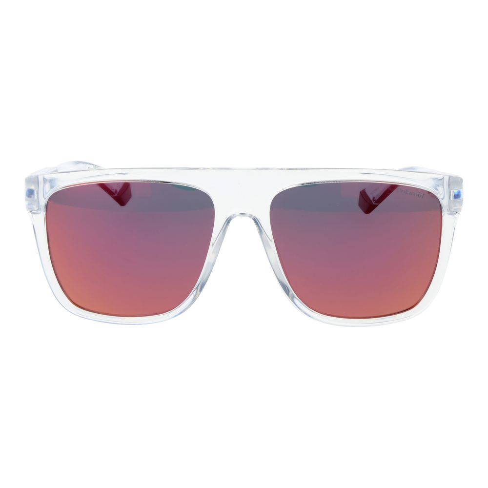 Polaroid Transparent Plastic Sunglasses