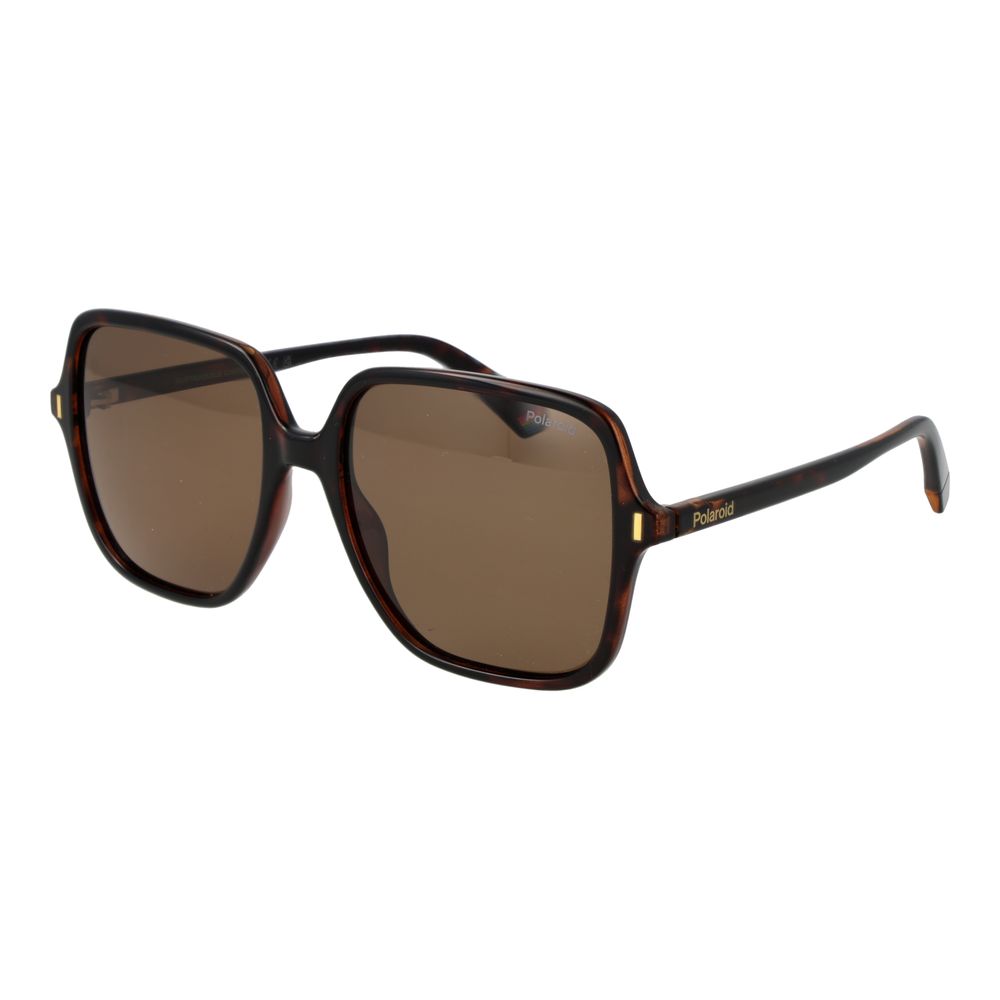Polaroid Brown Plastic Sunglasses