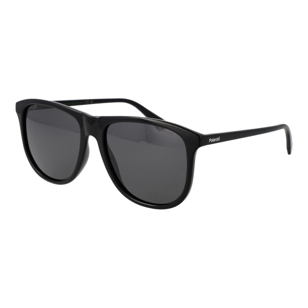 Polaroid Black Plastic Sunglasses