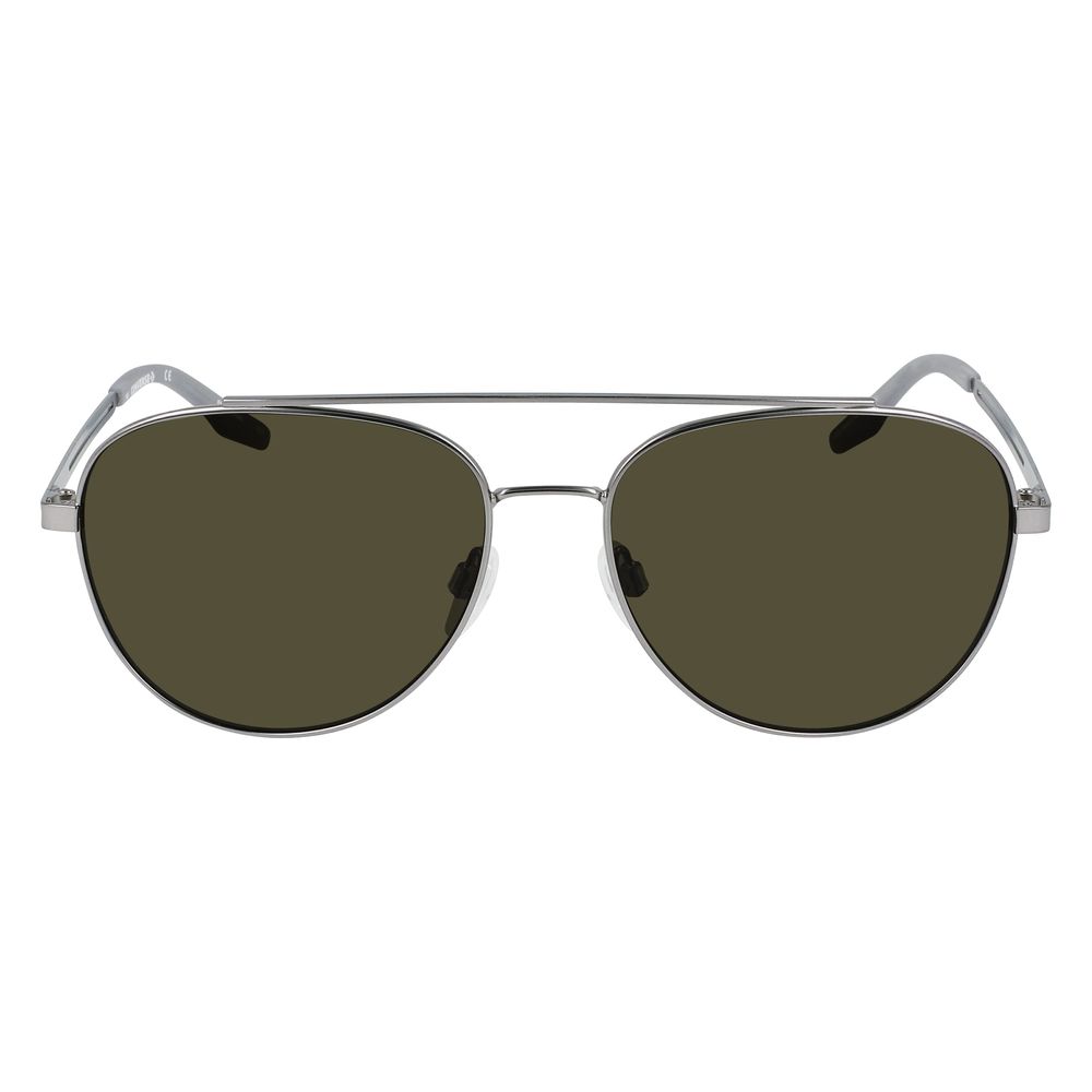 Converse Gray Metal Sunglasses
