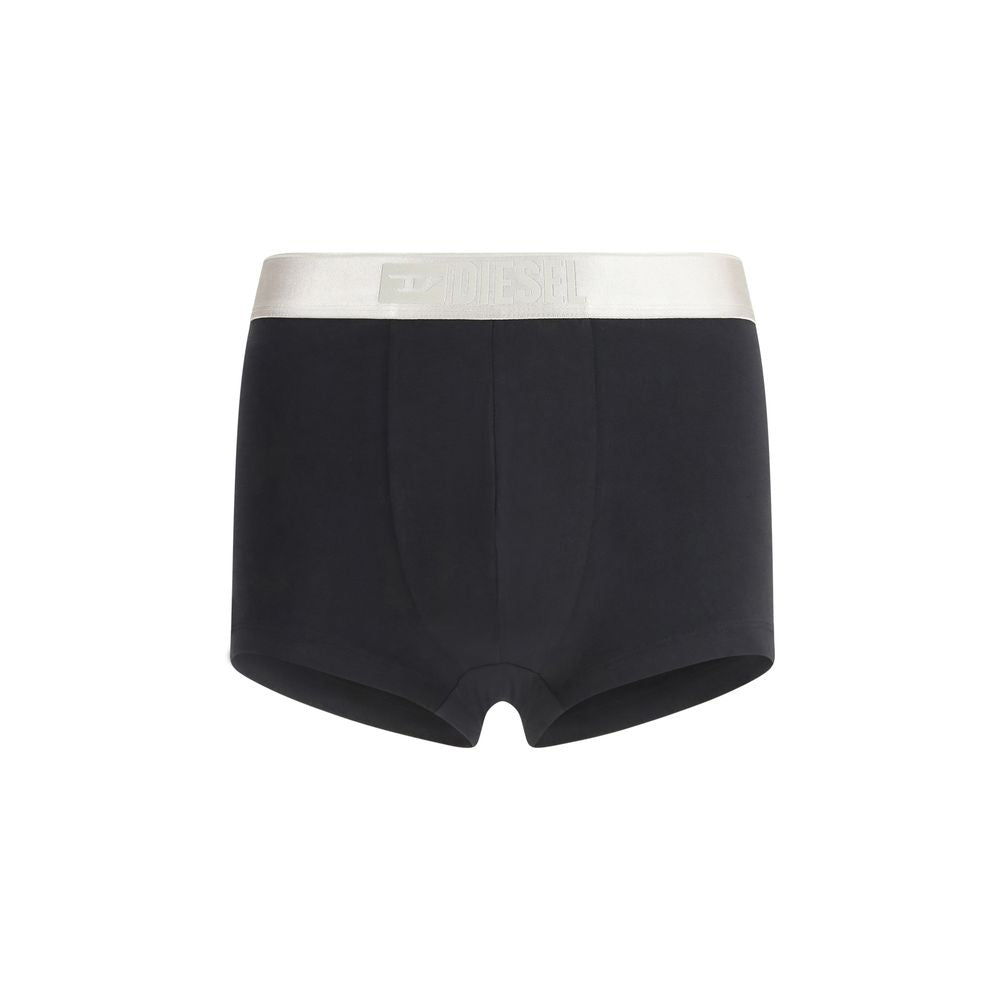 Diesel Black Cotton Boxers