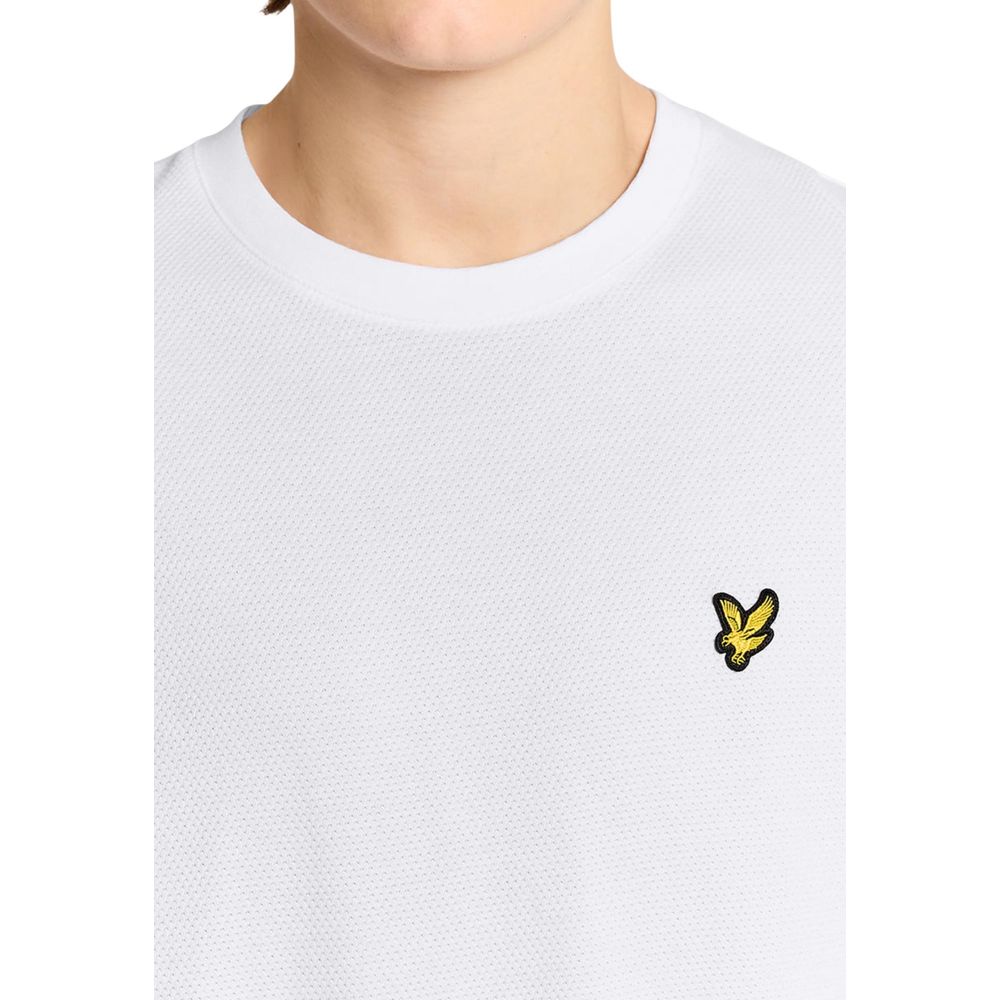 Lyle & Scott White Cotton T-Shirt