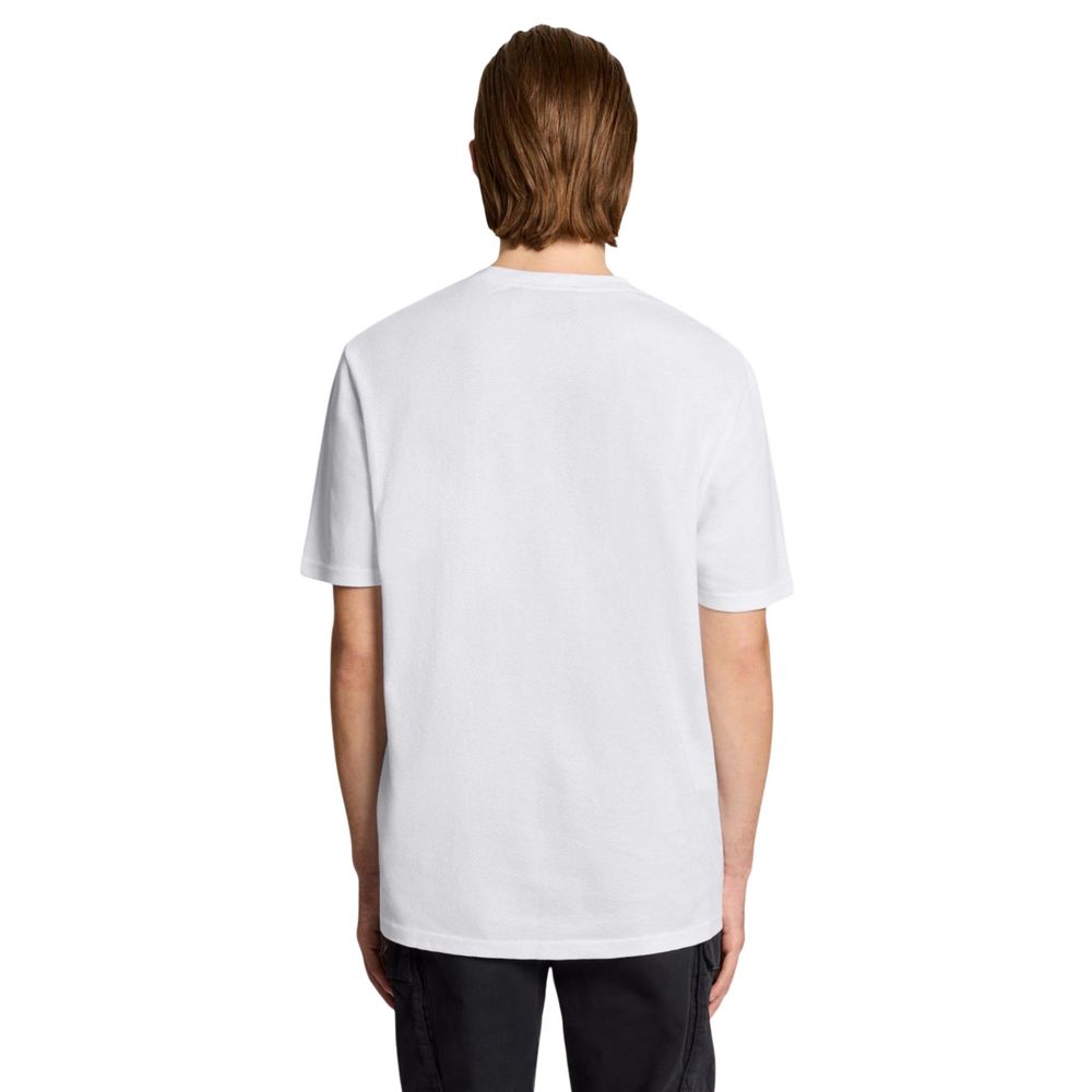Lyle & Scott White Cotton T-Shirt