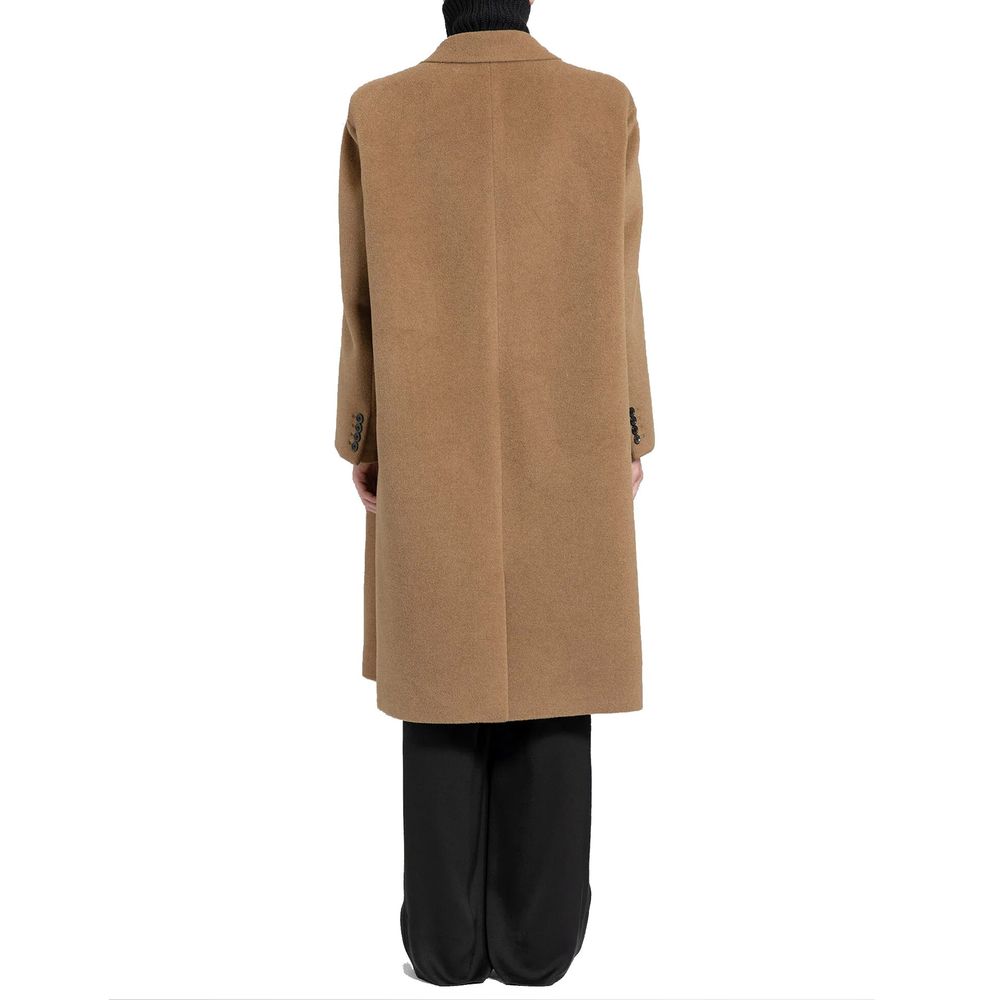 Saint Laurent Brown Wool False
