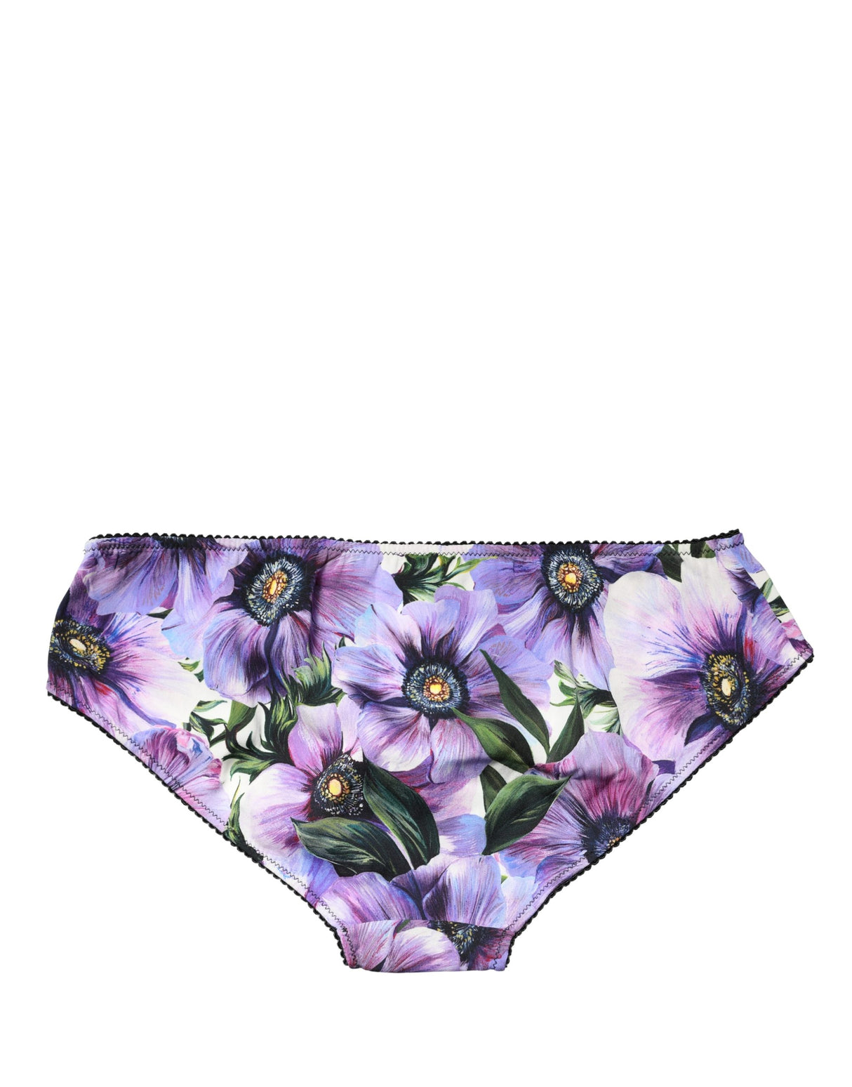 Dolce & Gabbana Multicolor Floral Mid Waist Brief Panty Underwear