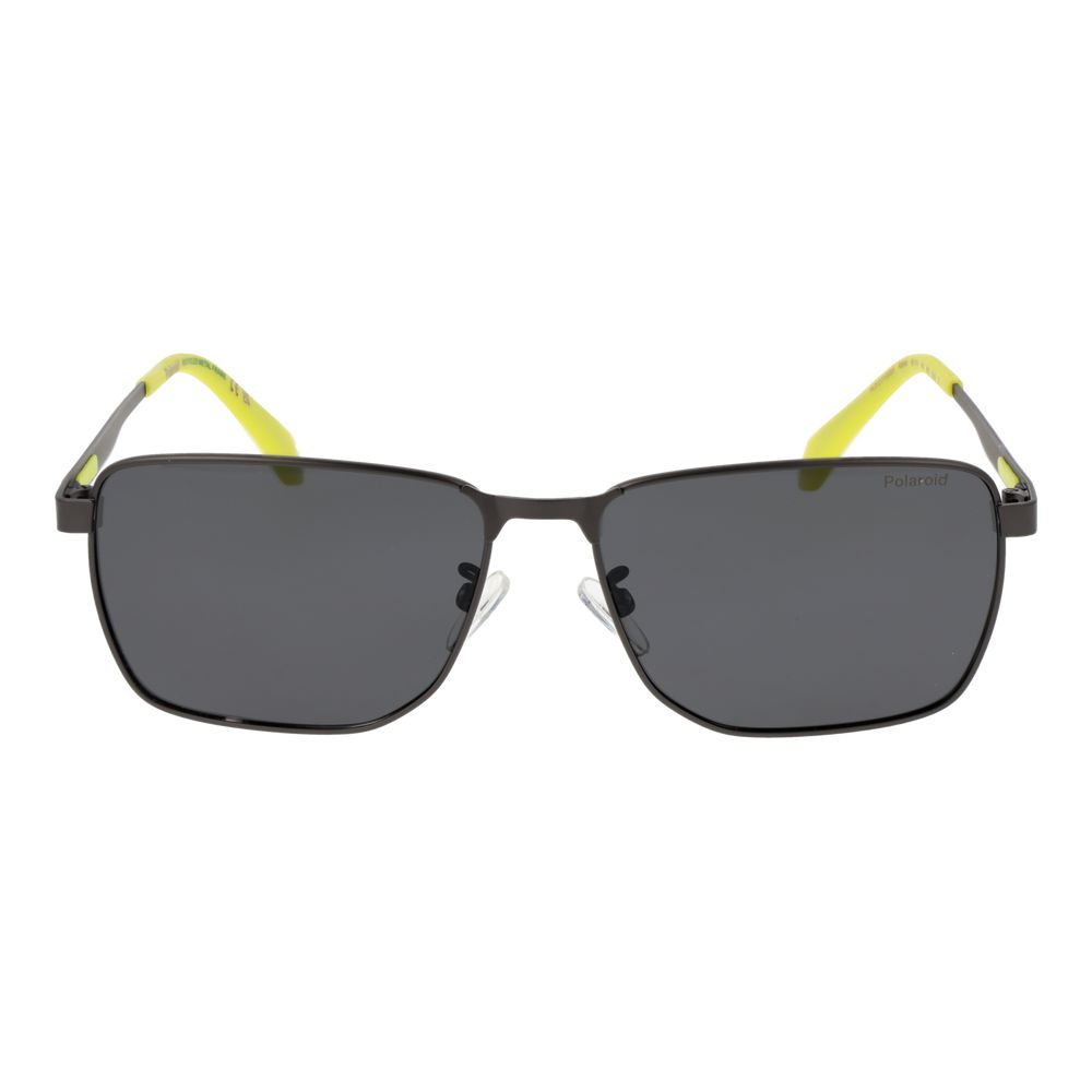 Polaroid Gray Metal Sunglasses