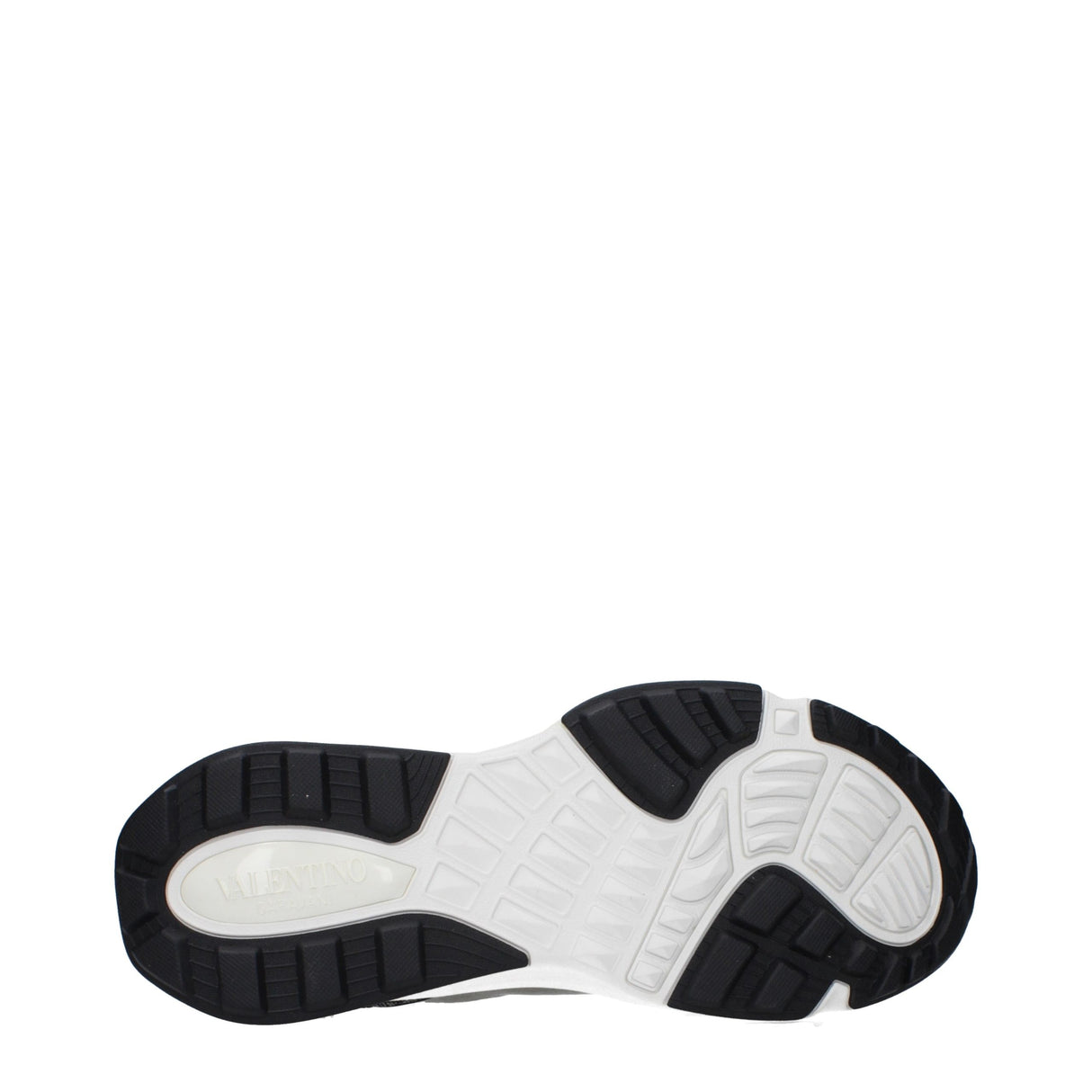 Valentino Garavani Gray Fabric Athletic Sneakers