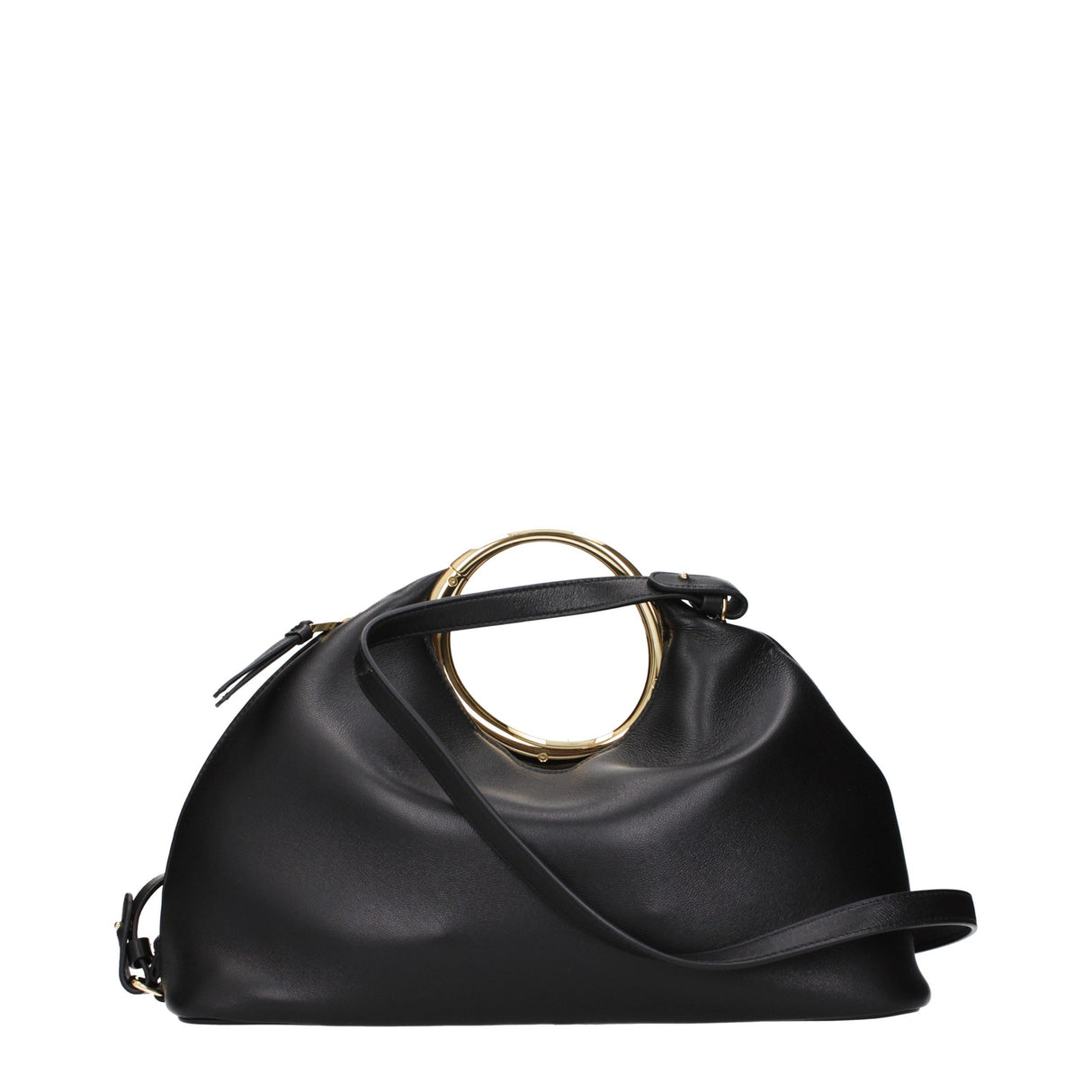 Jacquemus Black Leather Handbag