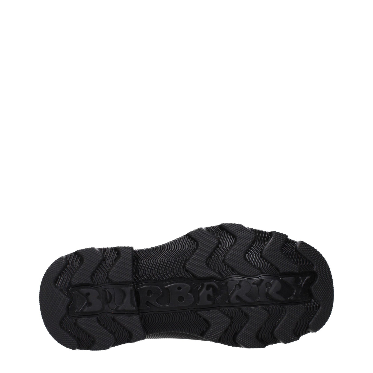Burberry Black Cotton Ankle Boots
