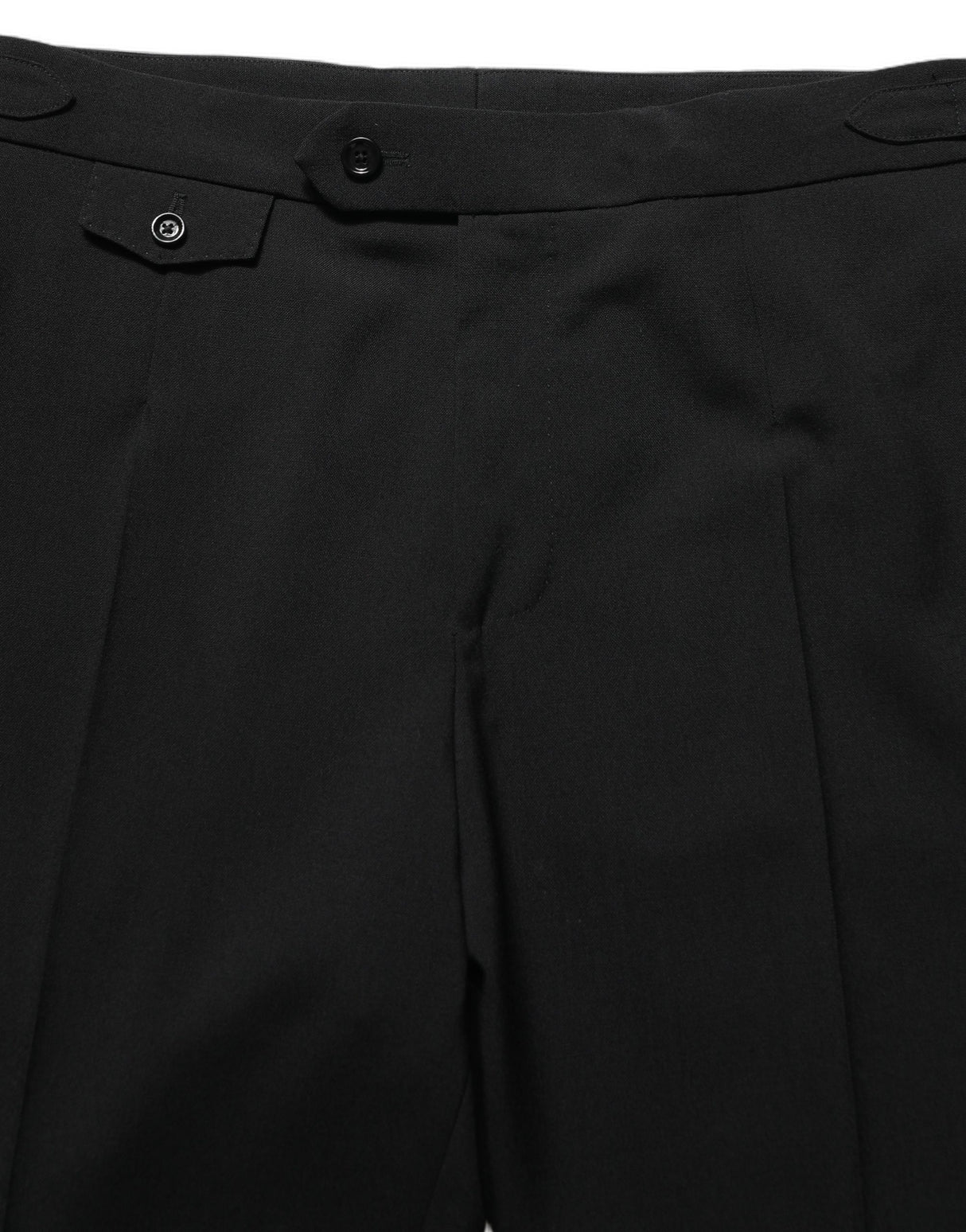 Dolce & Gabbana Black Tapered Leg Men Dress Trouser Pants