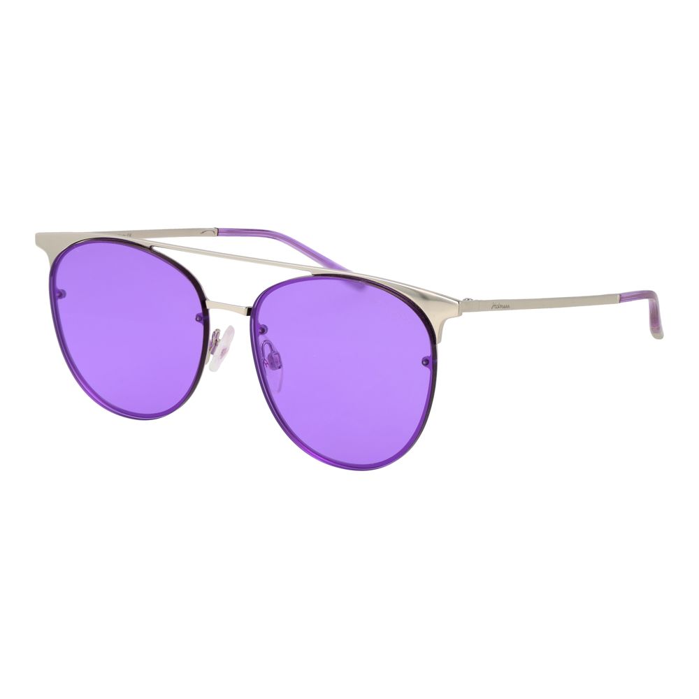 Ana Hickmann Gray Metal Sunglasses