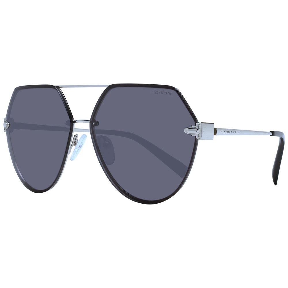 Ana Hickmann Gray Metal Sunglasses