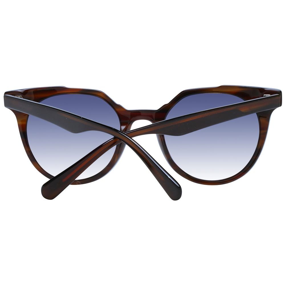 Ana Hickmann Brown Acetate Sunglasses