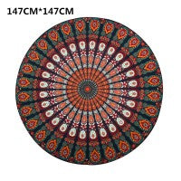 Printed Beach Towel and Yoga Mat Set