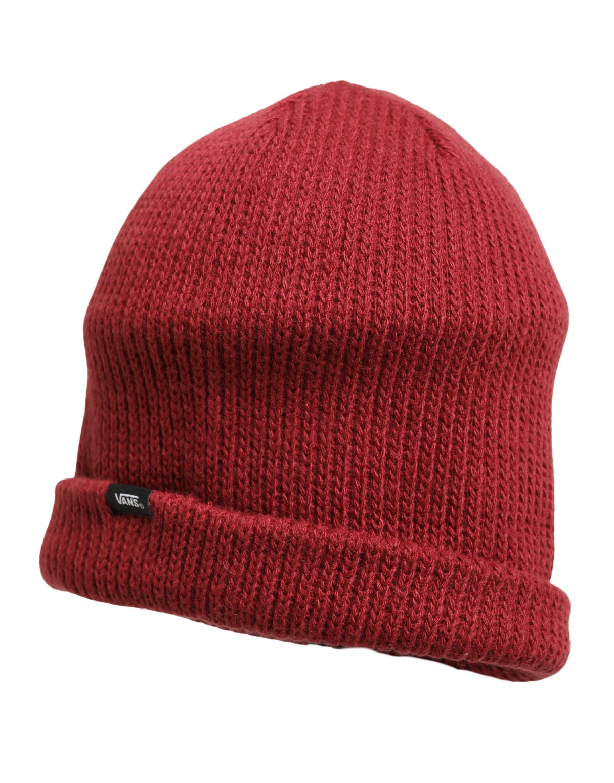 Vans Women Bordeaux Wool Knitted Winter Beanie Capello Hat