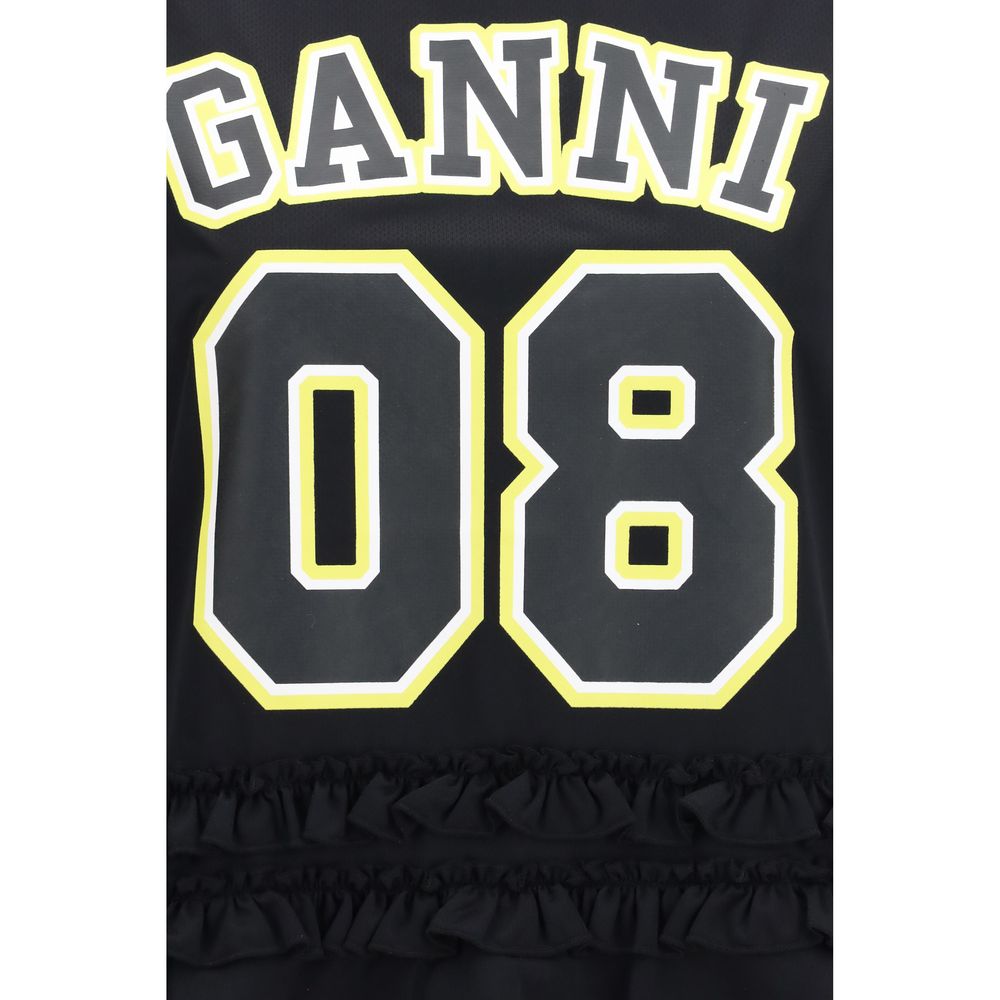 Ganni Black Polyester Sportswear