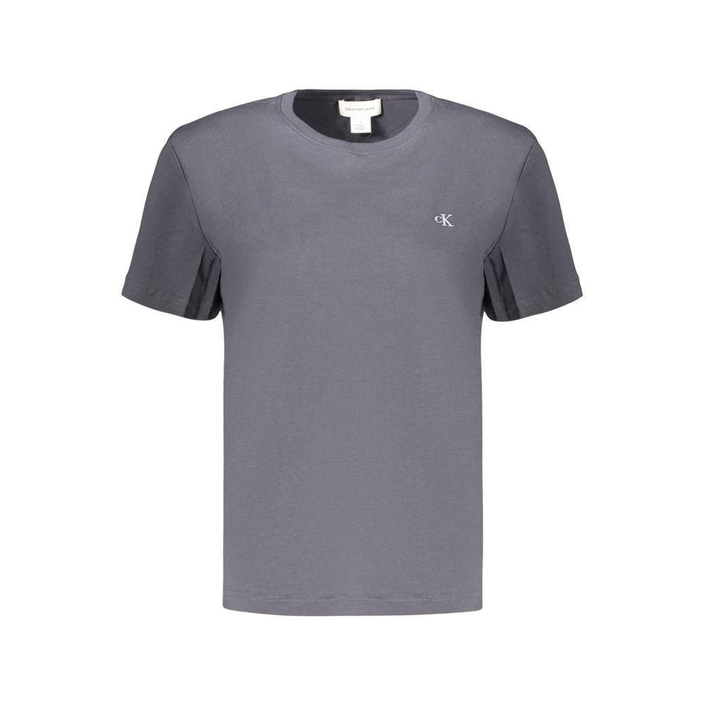 Calvin Klein Gray Cotton Women's T-Shirt