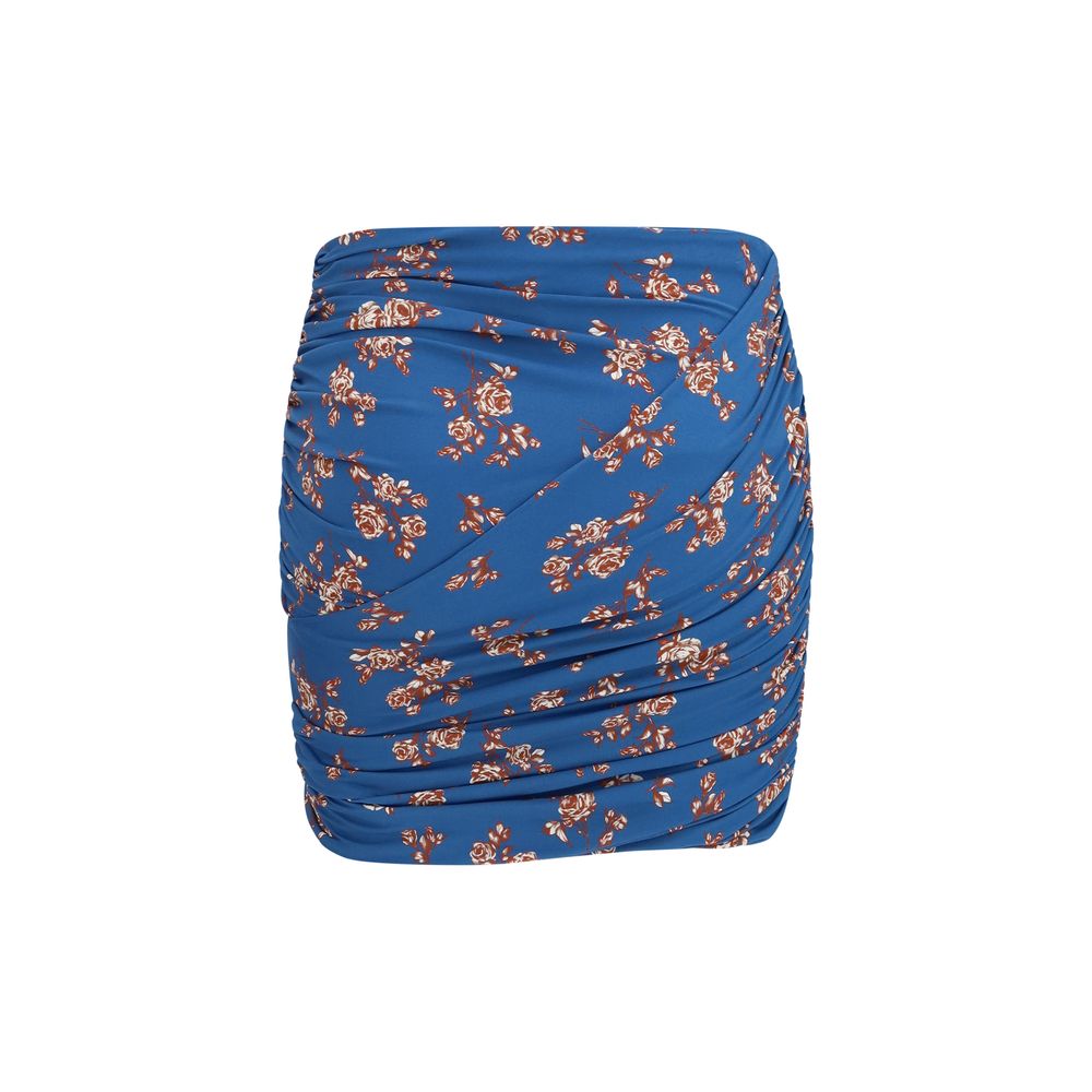 Magda Butrym Blue Polyamide Mini Skirt
