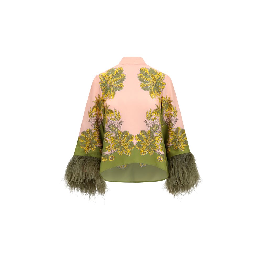 La Double J Multicolor Silk Shirt