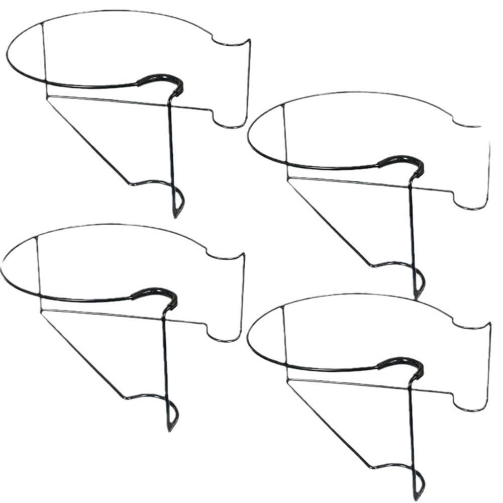Floating Garden Railing Planter Shelf with Hooks