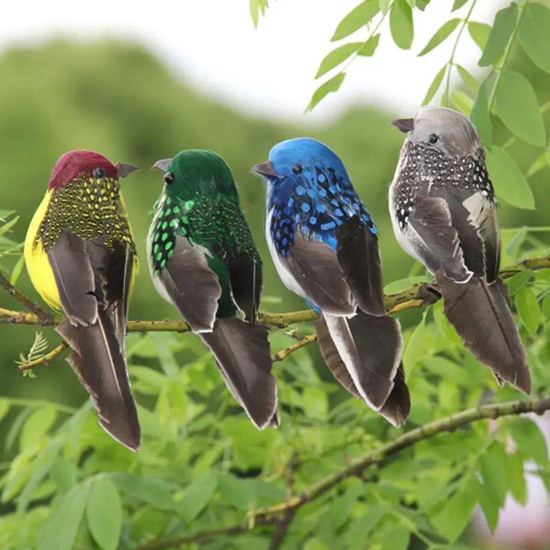 Mini Fake Foam Doves for Wedding Garden Decoration