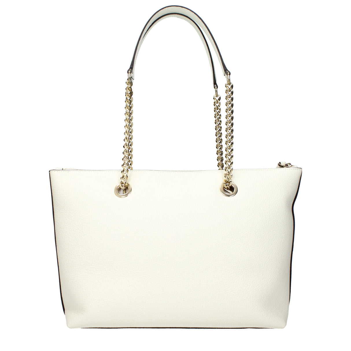 Jimmy Choo White Leather Shoulder Bag