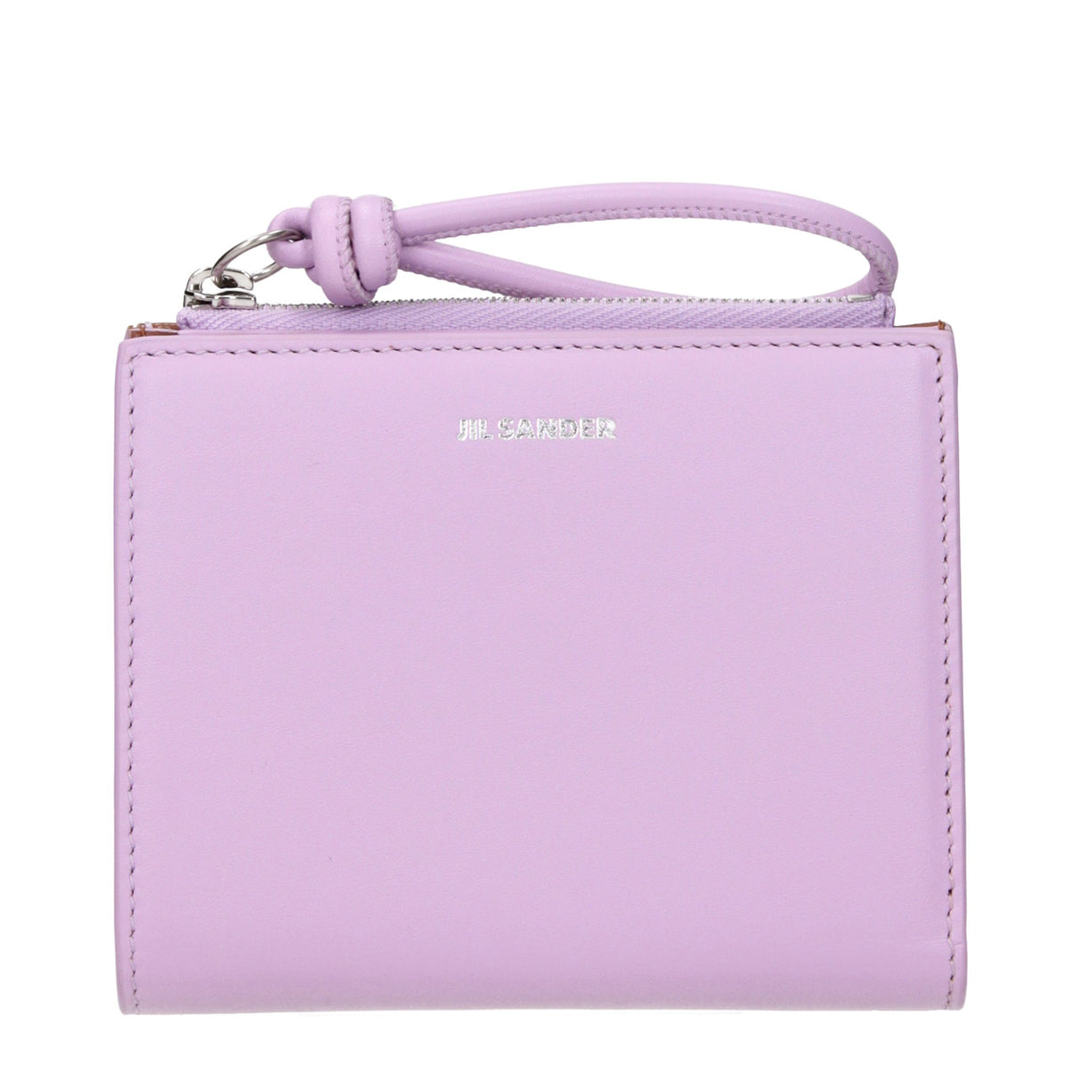 Jil Sander Pink Leather Wallet