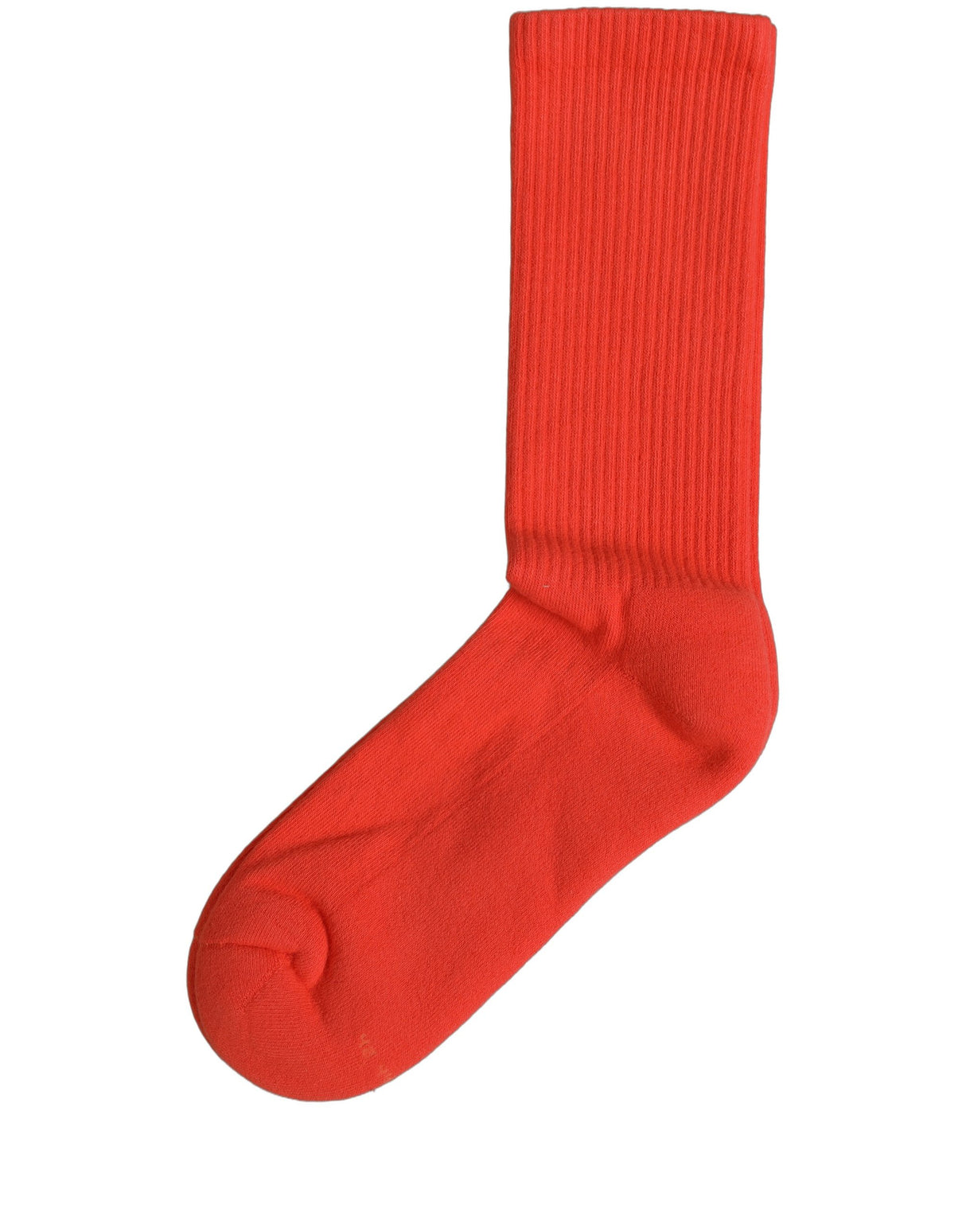 Dolce & Gabbana Red Cotton Ribbed Mid Calf Women Accessory Socks