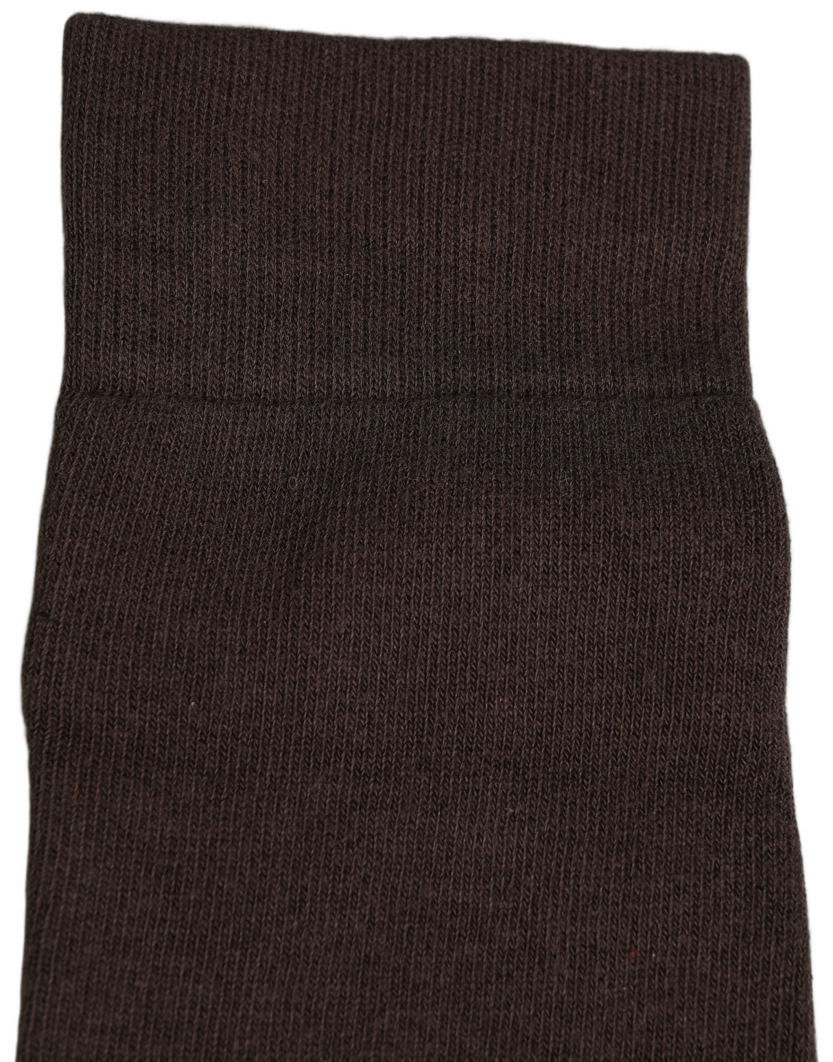 Dolce & Gabbana Dark Brown Cotton Over The Calf Accessory Socks