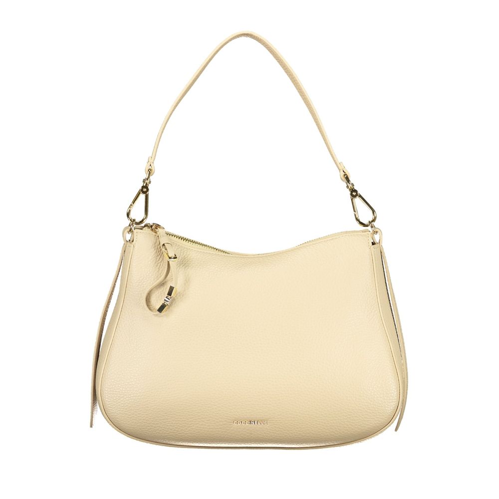 Coccinelle Beige Leather Women's Bag