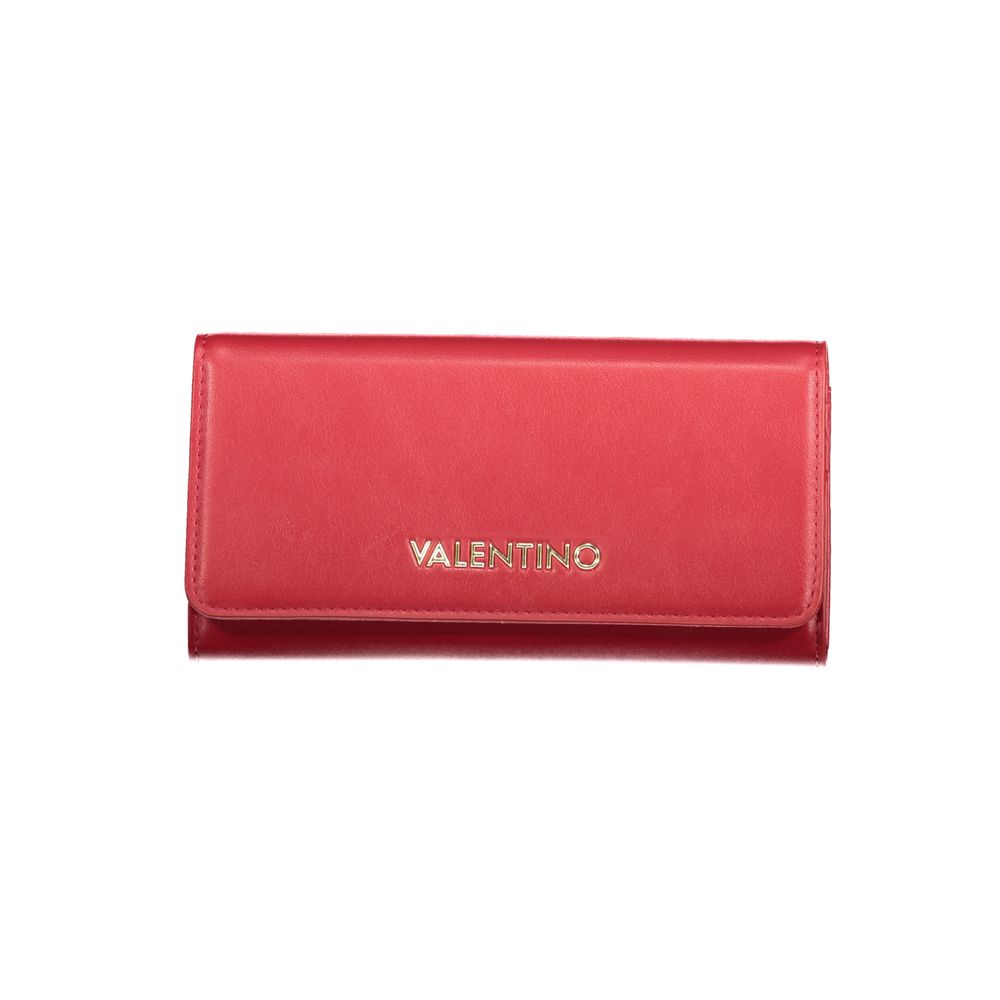 Mario Valentino Red Polyurethane Women Wallet