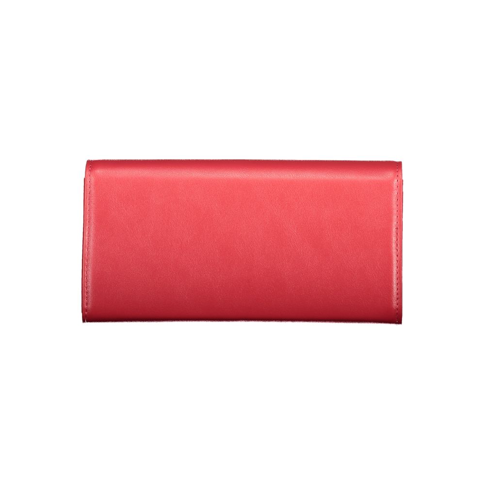 Mario Valentino Red Polyurethane Women Wallet