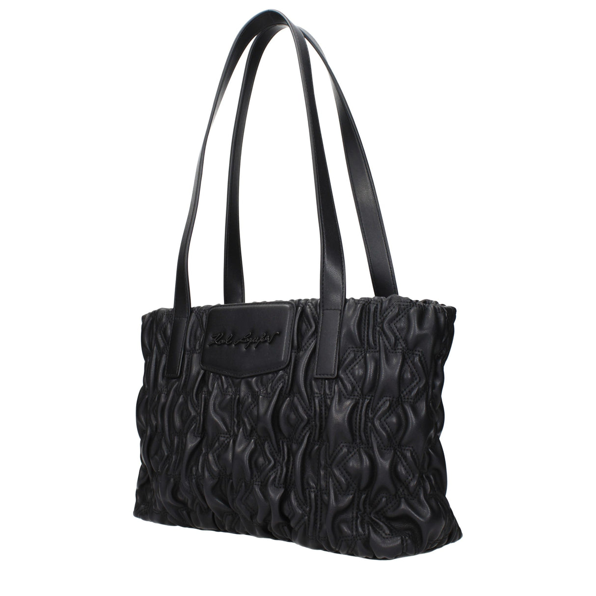 Karl Lagerfeld Black Polyester Shoulder Bag