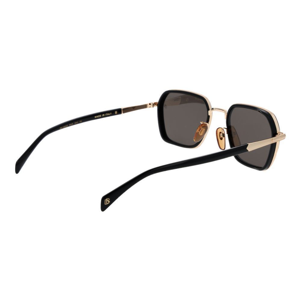 David Beckham Gold Metal Sunglasses