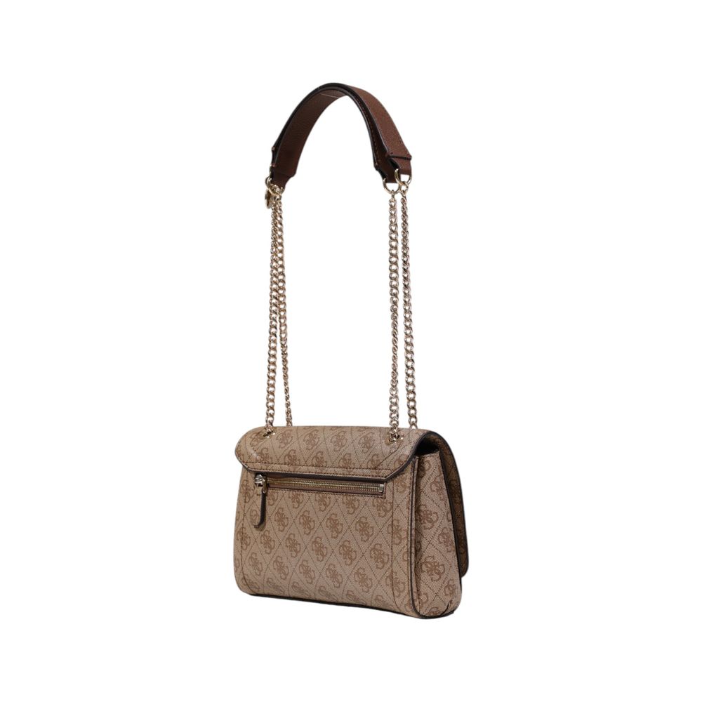 Guess Brown Polyethylene Handbag