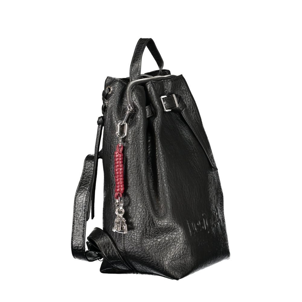 Desigual Black Polyurethane Women's Backpack