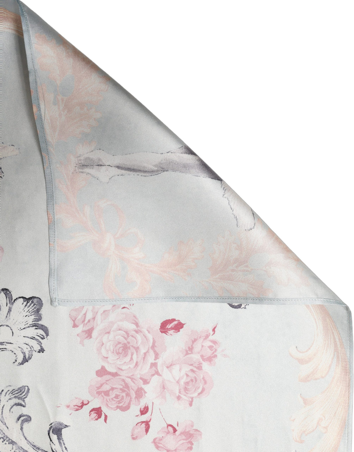 Dolce & Gabbana Men Multicolor Ballerina Floral Foulard Scarf