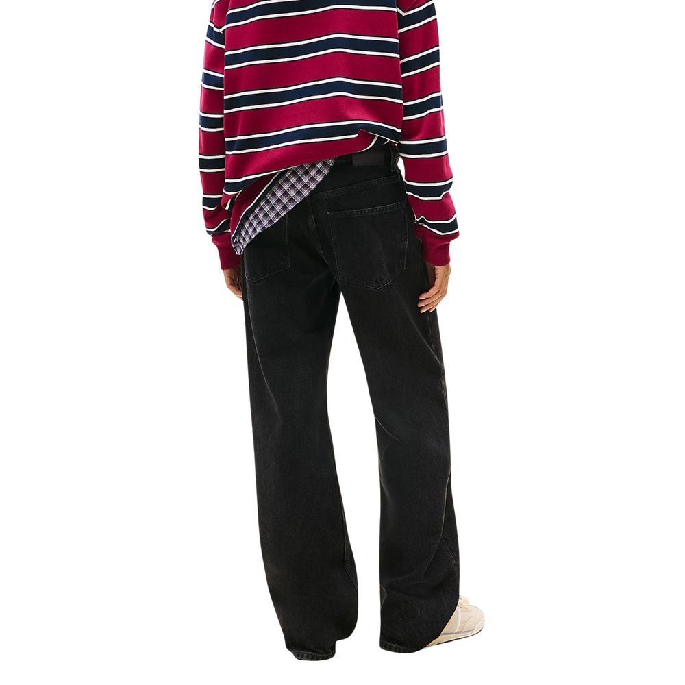 Tommy Hilfiger Jeans Black Recycled Cotton Bootcut Jeans