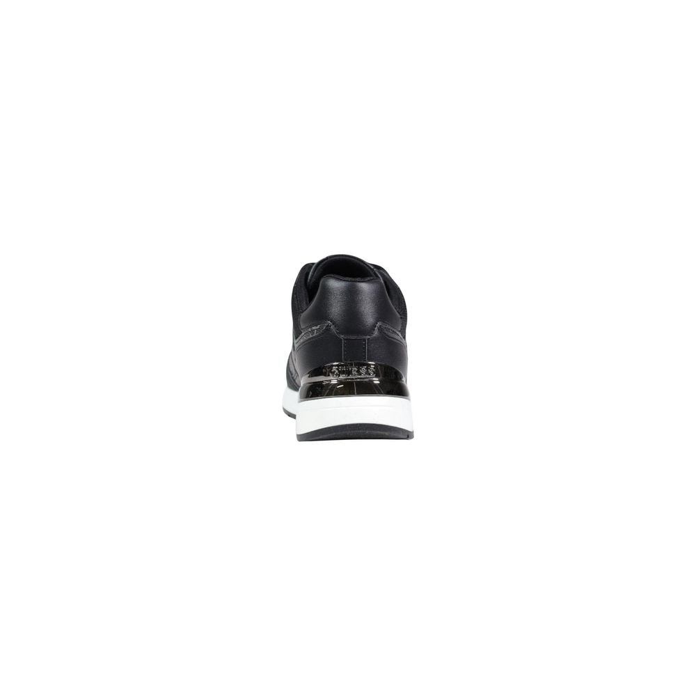 Guess Gray Leather Athletic Sneakers