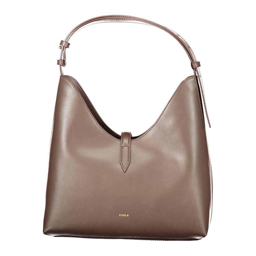 Furla Brown Leather Handbag