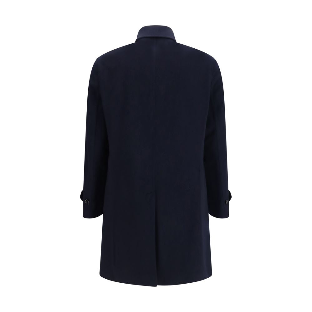 Lardini Blue Cashmere Coat