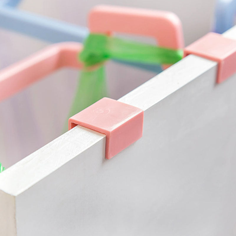 Hangable Kitchen Cabinet Door Trash Bag Organizer