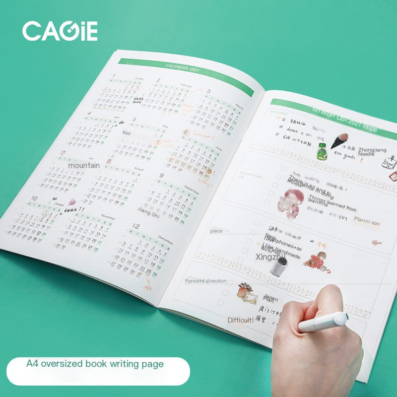 A4 Creative Organizer Notebook for Office Use