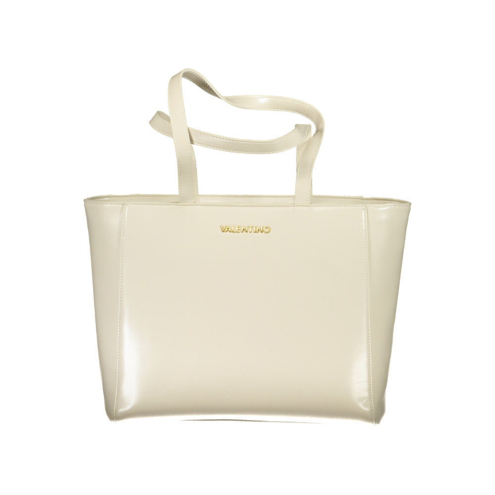 Valentino Eco-Friendly Shoulder Bag Beige - Women's