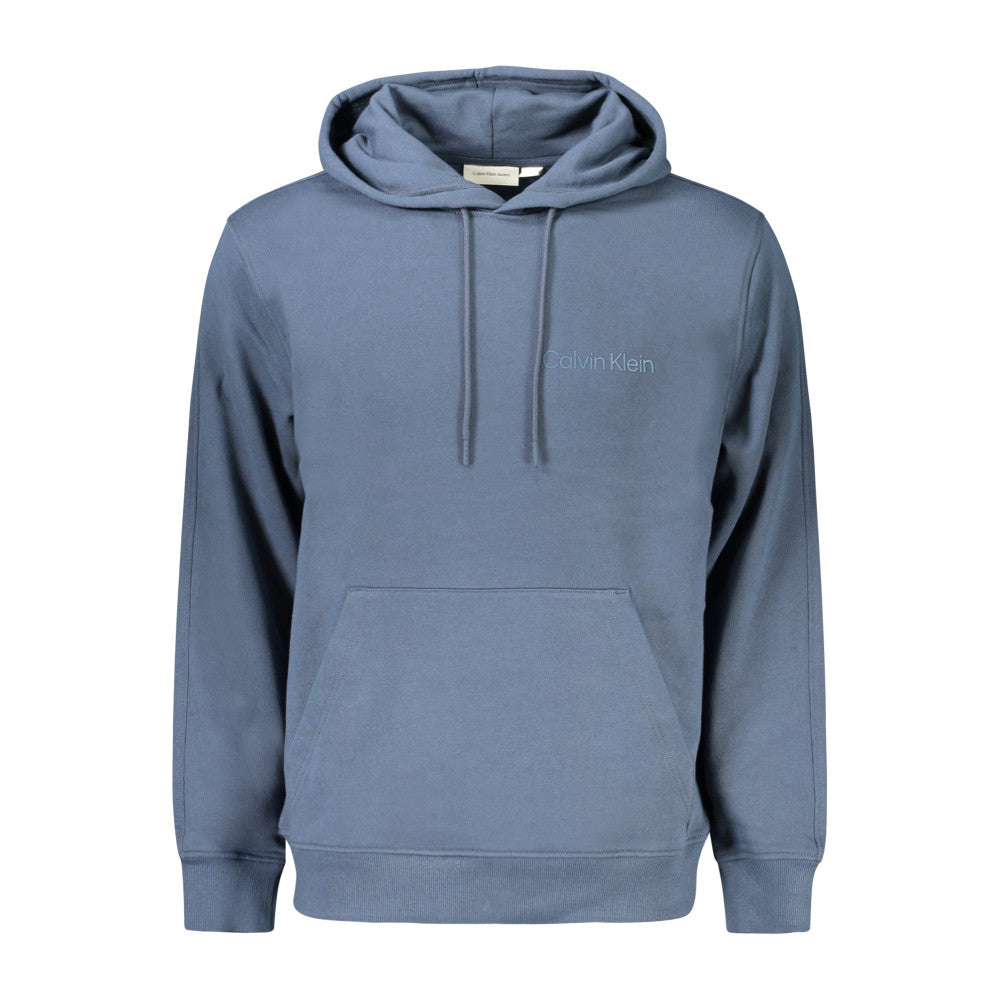 Calvin Klein Hoodie Brushed Blue - Men's