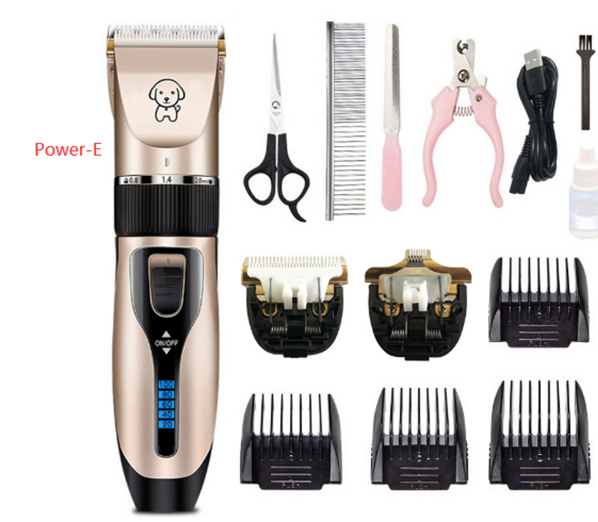 Dog Hair Clippers Trimmer Set