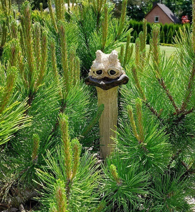 Funny Animal Sculpture for Garden Decoration (One Piece)